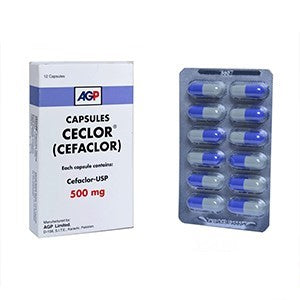 Ceclor 500mg Capsules