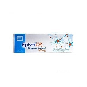 Epival CR 500mg Tablets