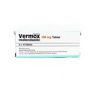 Vermox 100mg Tablets