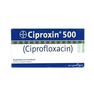 Ciproxin 500mg Tablets