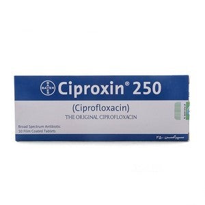 Ciproxin 250mg Tablets