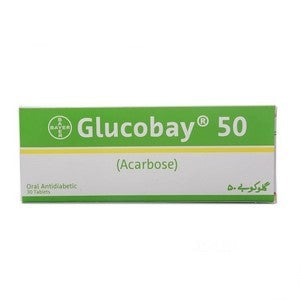 Glucobay 50mg Tablets