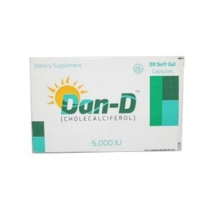 Dan-D 5,000IU Soft Gel Capsules
