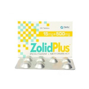 Zolid Plus 15mg/500mg Tablets