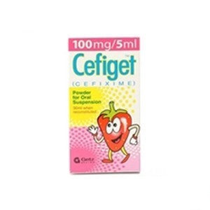 Cefiget 100mg/5ml Syrup
