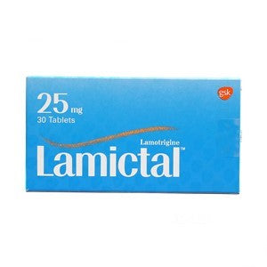 Lamictal 25mg Tablets