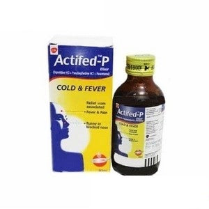Actifed P Elixir 90ml Syrup