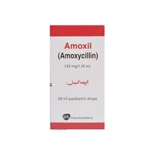 Amoxil 125mg/1.25ml Drops