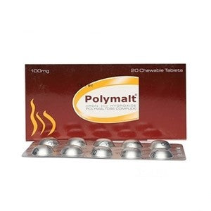 Polymalt 100mg Chewable Tablets
