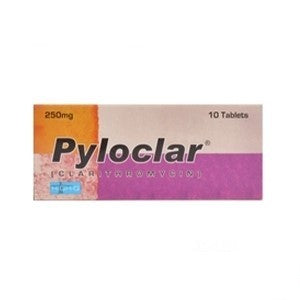 Pyloclar 250mg Tablets