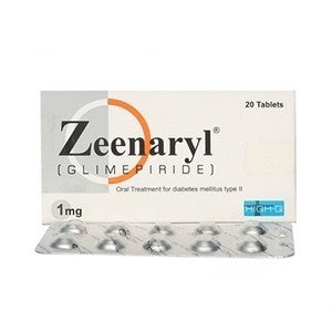 Zeenaryl 1mg Tablets