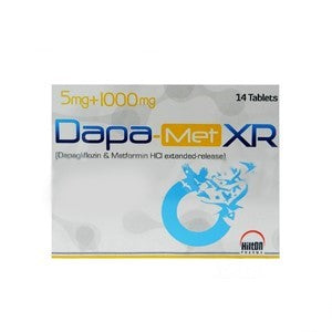 Dapa-Met XR 5mg/1000mg Tablets