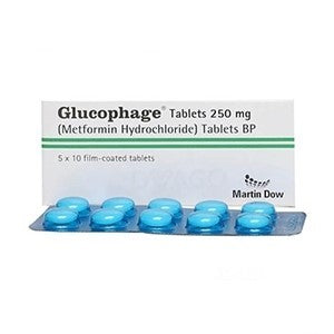 Glucophage 250mg Tablets