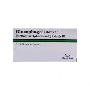 Glucophage 1gm Tablets
