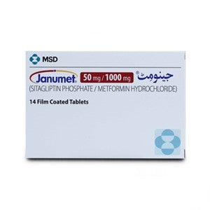 Janumet 50mg/1000mg Tablets