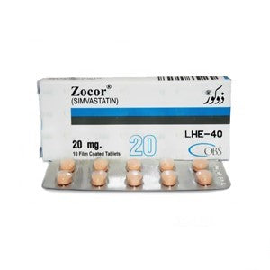 Zocor 20mg Tablets
