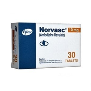 Norvasc 10mg Tablets