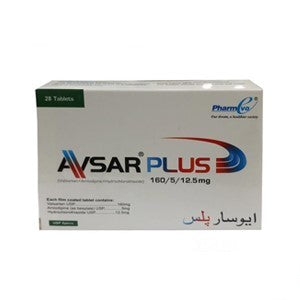 Avsar Plus 160mg/5mg/12.5mg Tablets