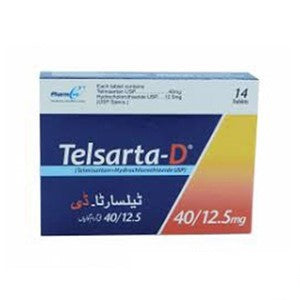 Telsarta D 40mg/12.5mg Tablets