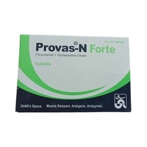 Provas-N Forte 650mg/50mg Tablets