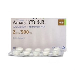 Amaryl MSR 2mg/500mg Tablets