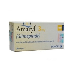 Amaryl 3mg Tablets