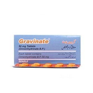 Gravinate 50mg Tablets