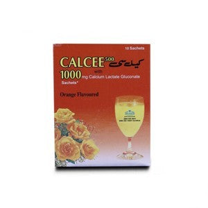 Calcee-500 Sachets Orange