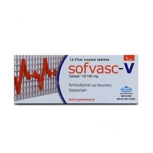Sofvasc -V 10mg/160mg Tablets 