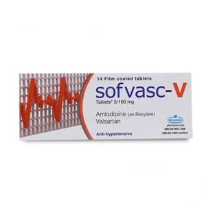 Sofvasc -V 5mg/160mg Tablets 