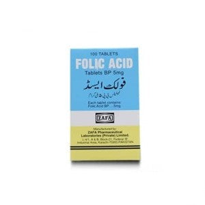 Folic Acid 5mg Tablets