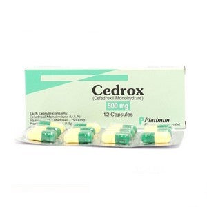 Cedrox 500mg Capsules