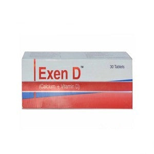 Exen-D 500mg/500IU Tablets