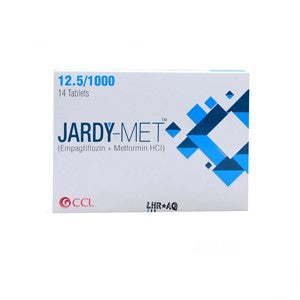 Jardy-Met 12.5/1000mg Tablets