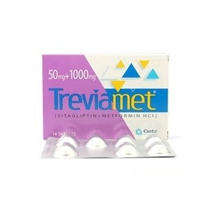 TreviaMet 50mg/1000mg Tablets