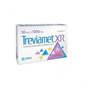 TreviaMet XR 50mg/1000mg Tablets