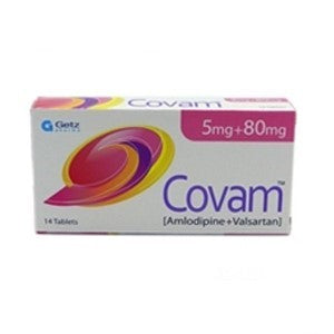 Covam 5mg/80mg Tablets