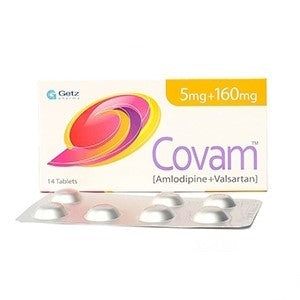 Covam 5mg/160mg Tablets