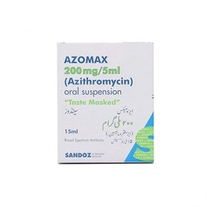 Azomax 200mg/5ml Dry Suspension 15ML