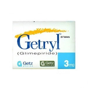 Getryl 3mg Tablets