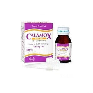 Calamox 62.5mg/20ml Drops