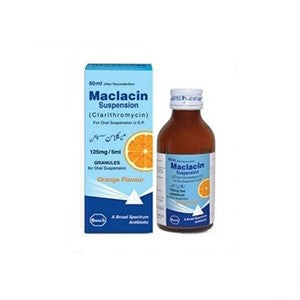 Maclacin 125mg/5ml Suspension