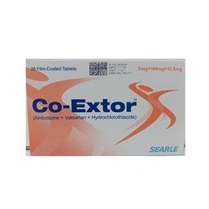 Co-Extor 5mg/160mg/12.5mg Tablets